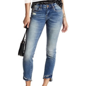 BlankNYC Jeans Skinny Classique Fray Hem 29